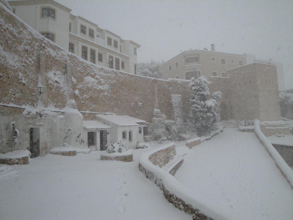 El Volante Otel Chinchilla de Montearagón Dış mekan fotoğraf